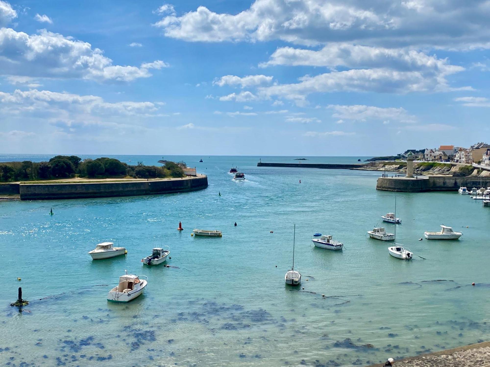 Vue Sur L'Entree Du Port Apartman Saint Gilles Croix de vie Szoba fotó