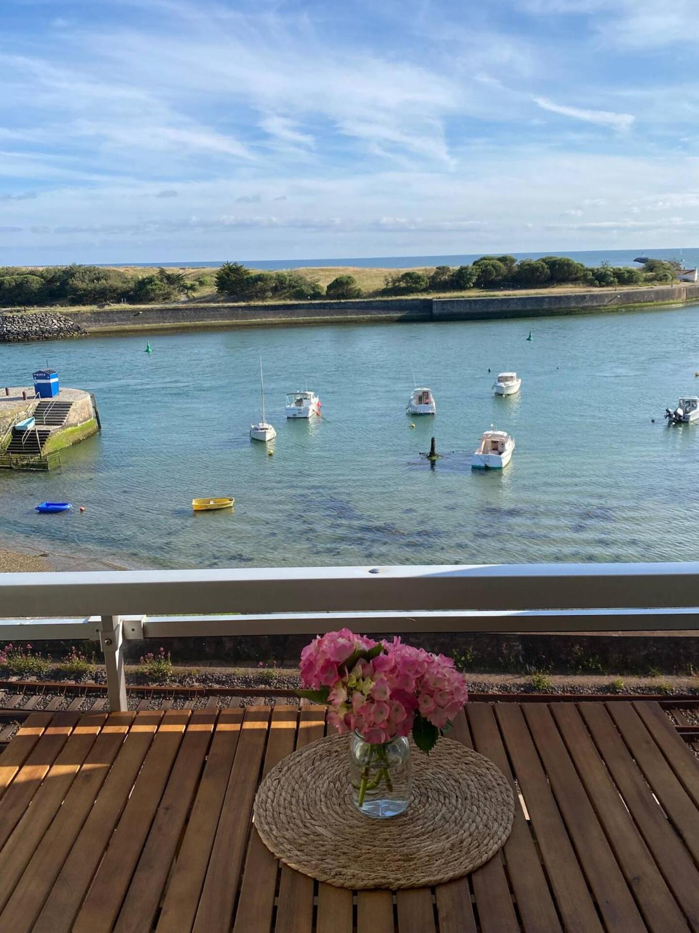 Vue Sur L'Entree Du Port Apartman Saint Gilles Croix de vie Kültér fotó